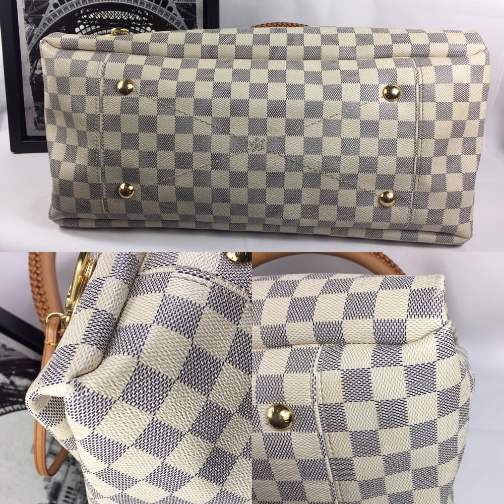 STUNNING⭐️ARTSY⭐️MM AZURE LOUIS VUITTON - Picture 5 of 8